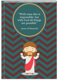 Thumbnail for Famous Quotes Journal - Jesus of Nazareth - Front View