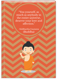 Thumbnail for Famous Quotes Journal - Buddha - Front View