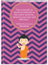 Thumbnail for Famous Quotes Journal - Buddha - Front View