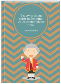 Thumbnail for Famous Quotes Journal - David Hume - Front View