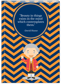 Thumbnail for Famous Quotes Journal - David Hume - Front View