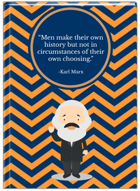 Thumbnail for Famous Quotes Journal - Karl Marx - Front View