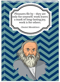 Thumbnail for Famous Quotes Journal - Dmitri Mendeleev - Front View