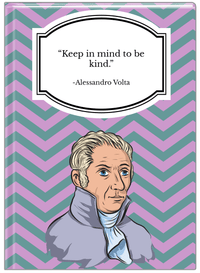 Thumbnail for Famous Quotes Journal - Alessandro Volta - Front View