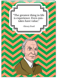 Thumbnail for Famous Quotes Journal - Henry Ford - Front View