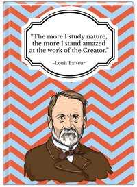 Thumbnail for Famous Quotes Journal - Louis Pasteur - Front View