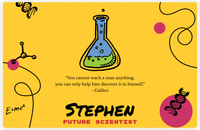 Thumbnail for Personalized Famous Quotes Placemat - Galileo -  View