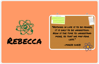 Thumbnail for Personalized Famous Quotes Placemat - Marie Curie -  View