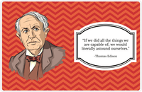 Thumbnail for Famous Quotes Placemat - Thomas Edison -  View