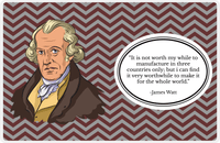 Thumbnail for Famous Quotes Placemat - James Watt -  View