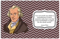 Thumbnail for Famous Quotes Placemat - James Watt -  View
