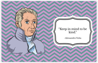 Thumbnail for Famous Quotes Placemat - Alessandro Volta -  View