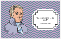 Thumbnail for Famous Quotes Placemat - Alessandro Volta -  View