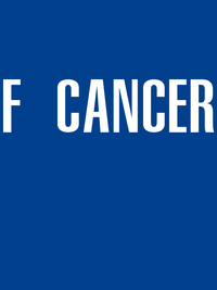 Thumbnail for F Cancer T-Shirt - Blue - Decorate View