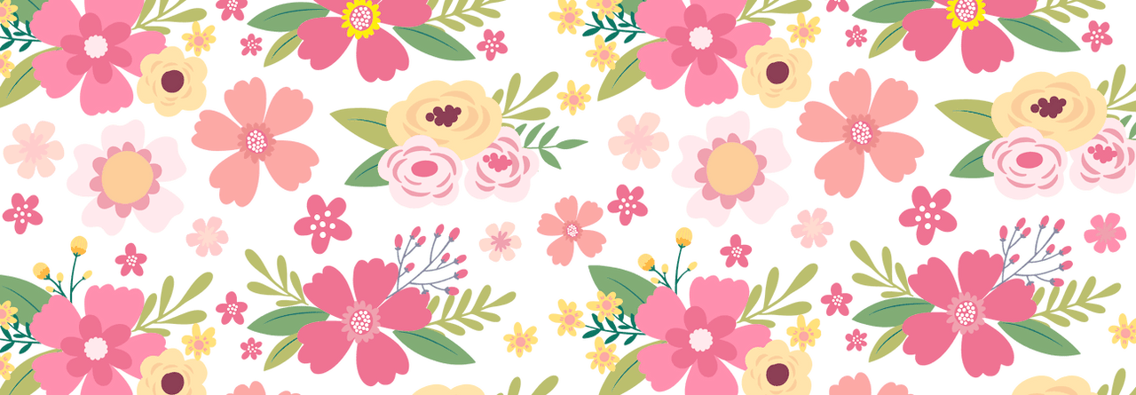 Floral Coffee Mug Tumbler with Handle (15 oz) - Graphic View