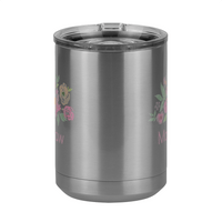 Thumbnail for Personalized Flowers Coffee Mug Tumbler with Handle (15 oz) - Mamaw - Front View