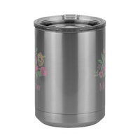 Thumbnail for Personalized Flowers Coffee Mug Tumbler with Handle (15 oz) - Memaw - Front View