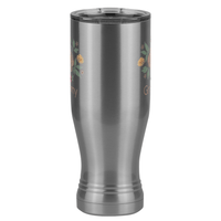 Thumbnail for Personalized Flowers Pilsner Tumbler (20 oz) - Grammy - Front View