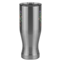 Thumbnail for Personalized Flowers Pilsner Tumbler (20 oz) - Granny - Front View
