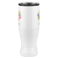 Thumbnail for Personalized Flowers Pilsner Tumbler (20 oz) - Grams - Front View