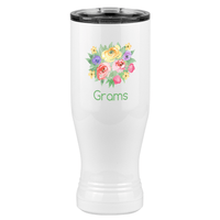 Thumbnail for Personalized Flowers Pilsner Tumbler (20 oz) - Grams - Right View