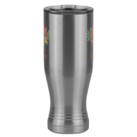 Thumbnail for Personalized Flowers Pilsner Tumbler (20 oz) - Great Grandma - Front View