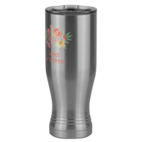Thumbnail for Personalized Flowers Pilsner Tumbler (20 oz) - Great Grandma - Front Left View