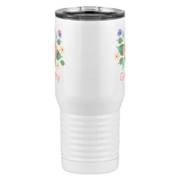 Thumbnail for Personalized Flowers Tall Travel Tumbler (20 oz) - Granny - Front View