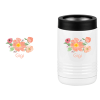 Thumbnail for Personalized Flowers Beverage Holder - Gigi - Design View