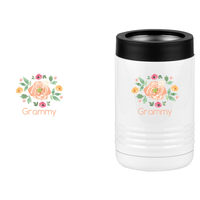 Thumbnail for Personalized Flowers Beverage Holder - Grammy - Design View