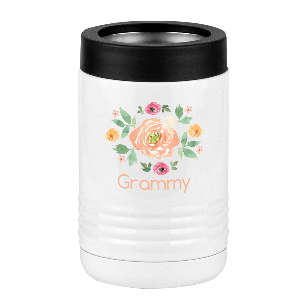 Personalized Flowers Beverage Holder - Grammy - Left View