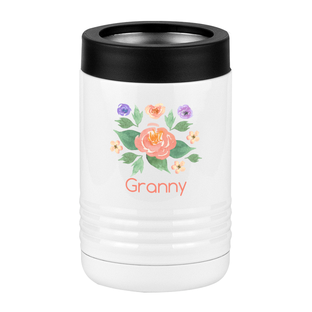 Personalized Flowers Beverage Holder - Granny - Left View