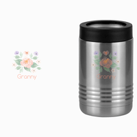 Thumbnail for Personalized Flowers Beverage Holder - Granny - Design View