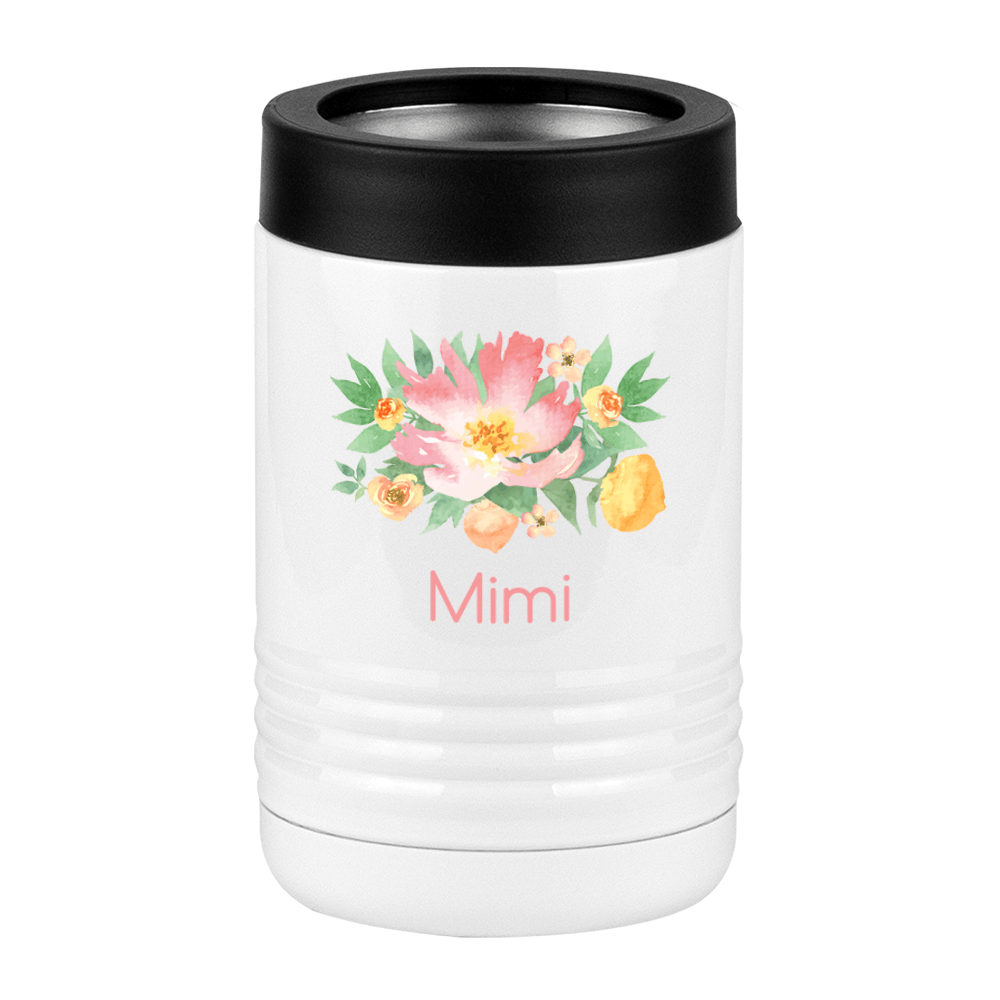 Personalized Flowers Beverage Holder - Mimi - Left View