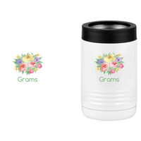 Thumbnail for Personalized Flowers Beverage Holder - Grams - Design View