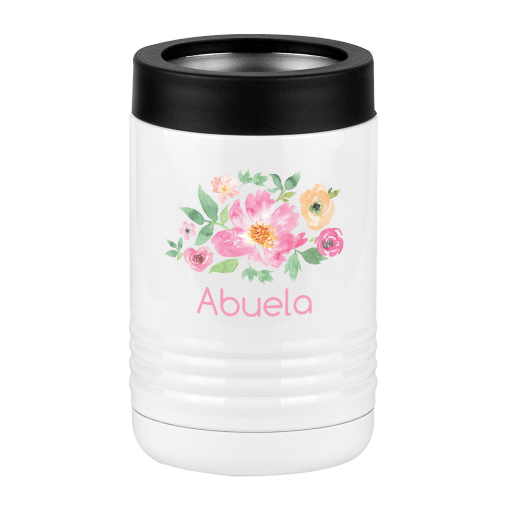 Personalized Flowers Beverage Holder - Abuela - Right View