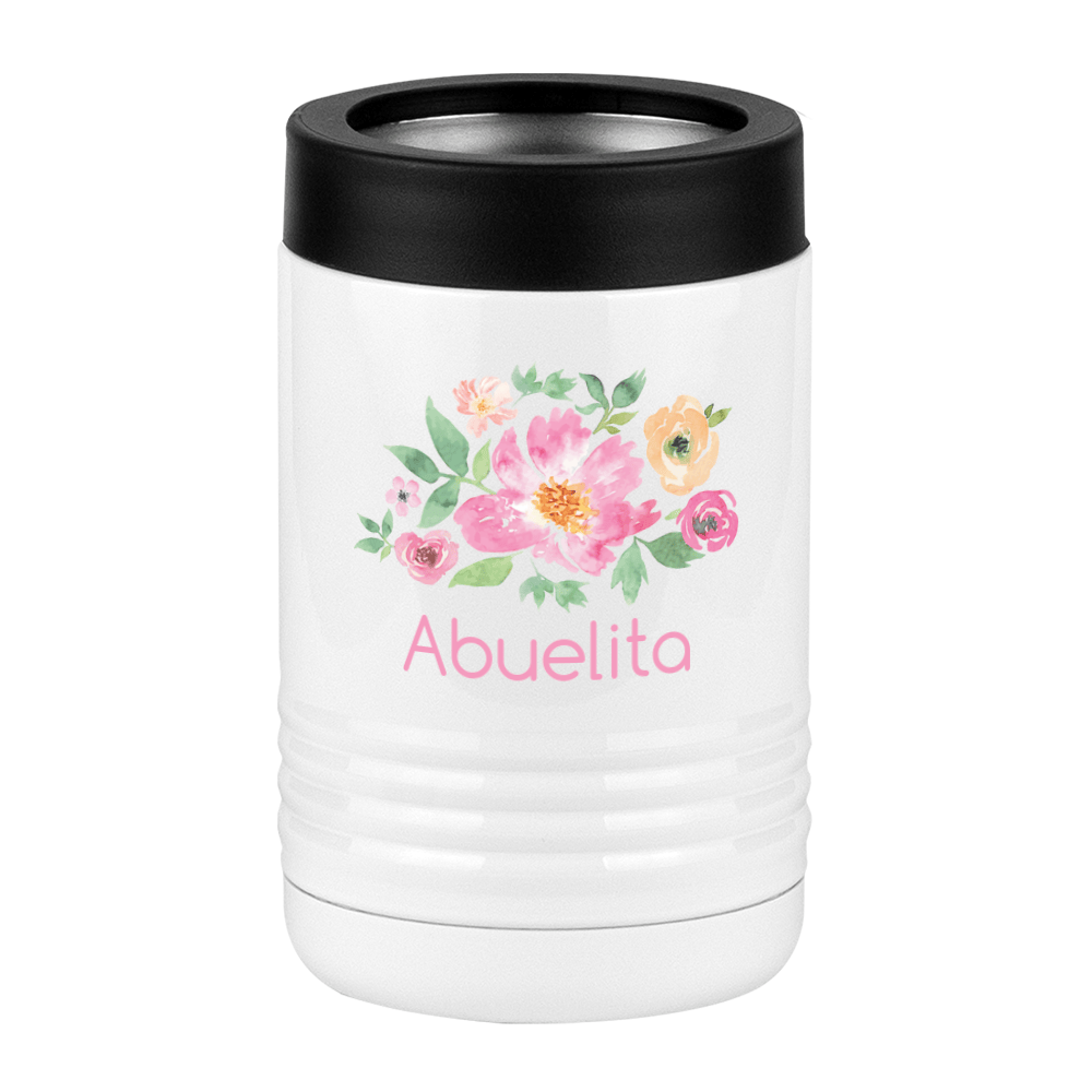 Personalized Flowers Beverage Holder - Abuelita - Right View