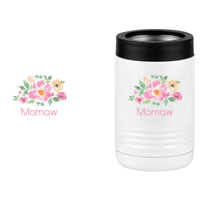 Thumbnail for Personalized Flowers Beverage Holder - Mamaw - Design View