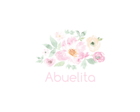 Thumbnail for Personalized Flowers Water Bottle (30 oz) - Abuelita - Graphic View