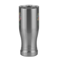 Thumbnail for Personalized Flowers Pilsner Tumbler (14 oz) - Grams - Front View