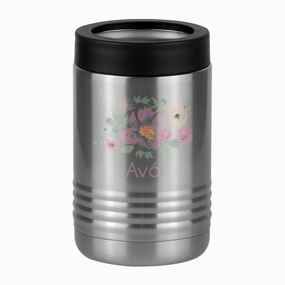 Personalized Flowers Beverage Holder - Avó - Left View