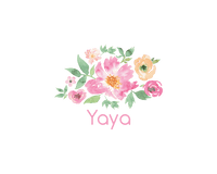 Thumbnail for Personalized Flowers Water Bottle (30 oz) - Yaya - Graphic View