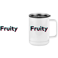 Thumbnail for Fruity Coffee Mug Tumbler with Handle (15 oz) - TikTok Trends - Design View