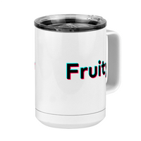Thumbnail for Fruity Coffee Mug Tumbler with Handle (15 oz) - TikTok Trends - Front Right View