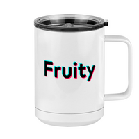 Thumbnail for Fruity Coffee Mug Tumbler with Handle (15 oz) - TikTok Trends - Right View
