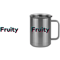 Thumbnail for Fruity Coffee Mug Tumbler with Handle (15 oz) - TikTok Trends - Design View