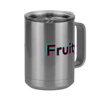 Thumbnail for Fruity Coffee Mug Tumbler with Handle (15 oz) - TikTok Trends - Front Right View
