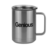 Thumbnail for Funny Genious Coffee Mug Tumbler with Handle (15 oz) - Right View
