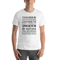 Thumbnail for Funny Santana Smooth T-Shirt - White - Shirt View