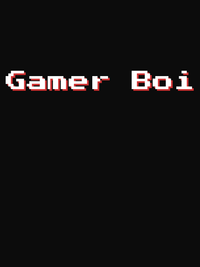 Thumbnail for Gamer Boi T-Shirt - Black - Decorate View